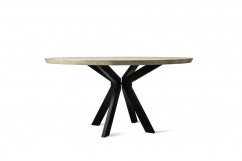 table-ronde-pied-central-moderne