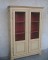bibliothèque patinée -  2 portes grillagées-  provencale - coup de soleil mobilier - provence