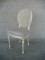 chaise patiné assise tissu - meuble de charme