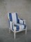 bergère capitonnée style louis XVI - coup de soleil mobilier - montmajour