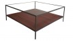 table-basse-verre-bois-metal