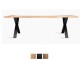 table-rectangle-atelier-pied-metal
