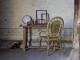 fauteuil-chaise-salle-a-manger-rotin-vintage