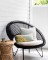 fauteuil-extérieur-rotin-noir-vincent-sheppard-cruz cocoon