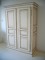 Armoire 2 portes - patinée - grise