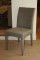 chaise en loom gris ciment - coup de soleil mobilier