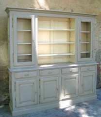 vaisselier provençal 4 portes et niche 