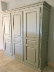armoire-provencale- 3 portes-chene-patine