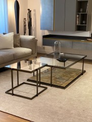 table-basse-moderne-metal-verre