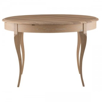 TABLE DE REPAS RONDE MEDAILLON 