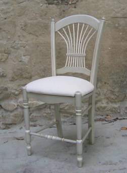 Chaise GERBE capitonnée 