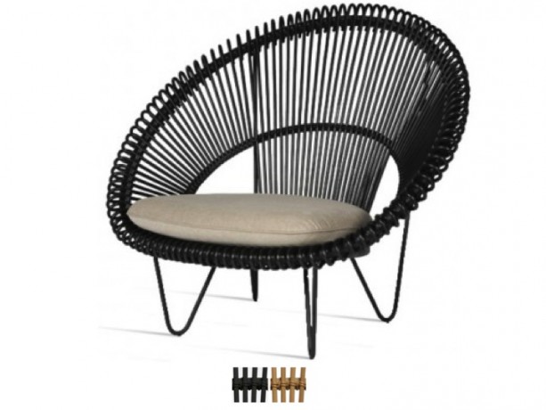 Fauteuil de jardin acier NATERIAL Cocoon