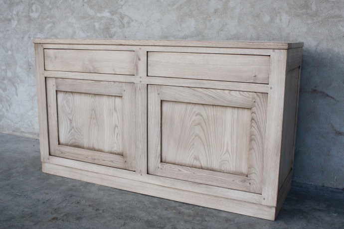 buffet-contemporain-2 portes - 2 tiroirs - sur mesure 